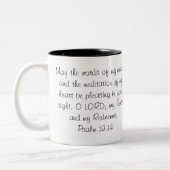 Tasse 2 Couleurs Éloge (Gauche)