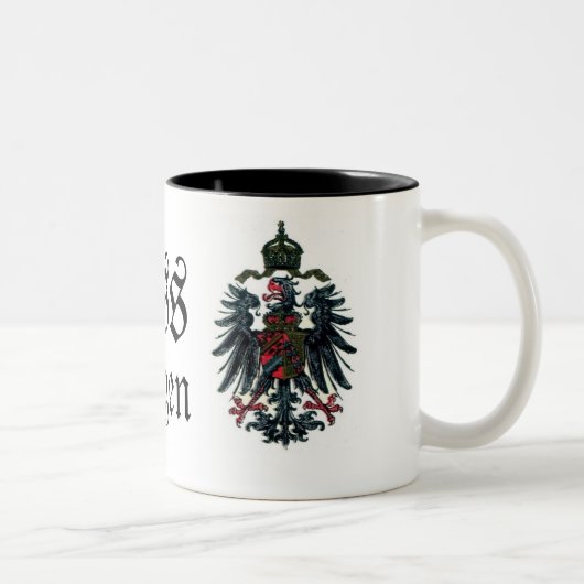 Tasse 2 Couleurs Elsass-Lothringen, (Droit)