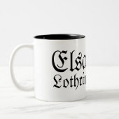 Tasse 2 Couleurs Elsass-Lothringen, (Gauche)