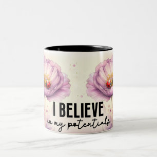 Tasse 2 Couleurs Emballage de fleurs inspirant