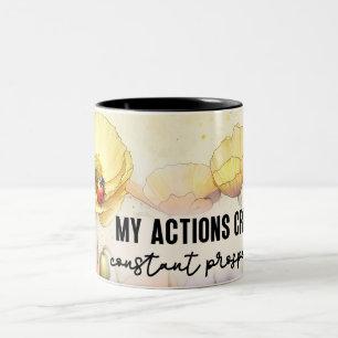 Tasse 2 Couleurs Emballage de fleurs inspirant