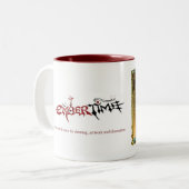 Tasse 2 Couleurs Embermug - sur une fonte (Devant gauche)