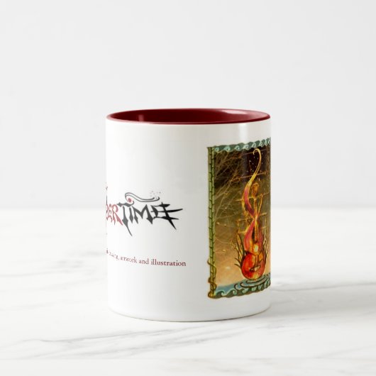 Tasse 2 Couleurs Embermug - sur une fonte (Centre)