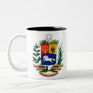 Tasse 2 Couleurs emblème du vénézuela