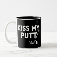 Embrasse Mon Putt Golf Blagues Drôles Golfeur Sarc