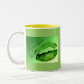 Tasse 2 Couleurs Embrassé Par Un Leprechaun (Gauche)