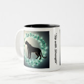 Tasse 2 Couleurs "Emerald Jungle Shadow" (Devant gauche)