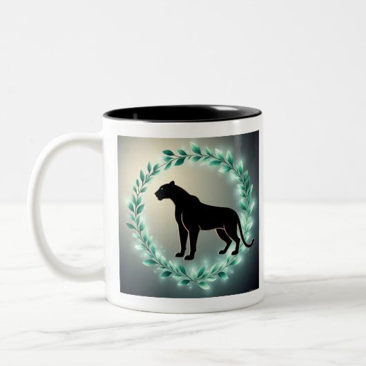 Tasse 2 Couleurs "Emerald Jungle Shadow" (Gauche)
