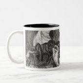 Tasse 2 Couleurs Émigration au pays occidental (Gauche)