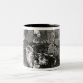 Tasse 2 Couleurs Émigration au pays occidental (Centre)