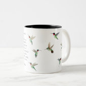 Tasse 2 Couleurs Emily Dickinson (Devant droit)