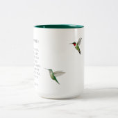 Tasse 2 Couleurs Emily Dickinson (Centre)