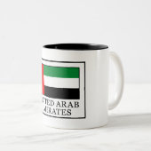 Tasse 2 Couleurs Émirats arabes unis (Devant droit)