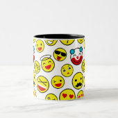 Tasse 2 Couleurs émoticônes clowns (Centre)