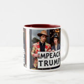 Tasse 2 Couleurs Empêcher Trump (Devant droit)