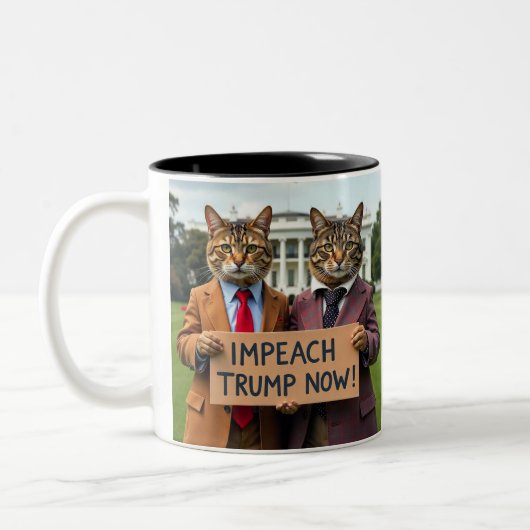 Tasse 2 Couleurs Empêcher Trump (Gauche)