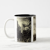 Tasse 2 Couleurs Empire State Building Souvenir Musique (Gauche)