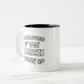 Tasse 2 Couleurs Employé à l'intervenant du mois (Devant gauche)