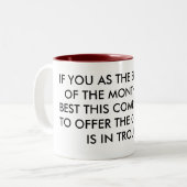 TASSE 2 COULEURS EMPLOYÉ DU MOIS (Devant gauche)