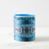 Tasse 2 Couleurs Empreinte de lune de méduse (Centre)