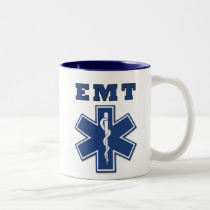 Tasse 2 Couleurs EMT Star of Life
