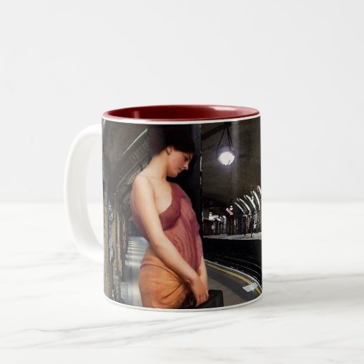 Tasse 2 Couleurs En attendant Paris (Devant gauche)
