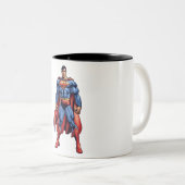 Tasse 2 Couleurs En regardant droit sur (Devant droit)