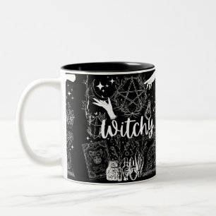 Tasse 2 Couleurs Enchantement Mystique : Délice de Design Sorcière