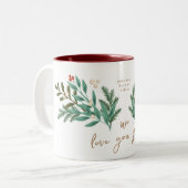 Tasse 2 Couleurs Enchanter Classic Élégance Noël (Devant gauche)