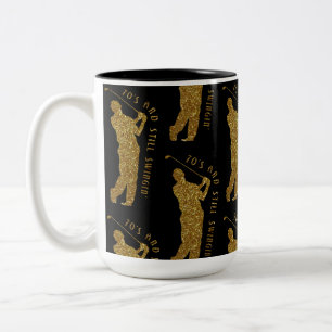 Tasse 2 Couleurs Encore Des Golfeurs Qui Vont De 70 À 79