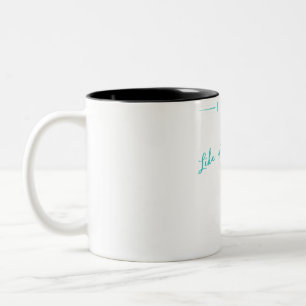 Tasse 2 Couleurs Enduring Sprinter : Je sais que je cours comme un 