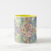 Tasse 2 Couleurs Enfant de sourire à deux tons (Centre)