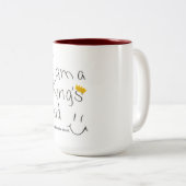 Tasse 2 Couleurs Enfant du Roi (Devant droit)