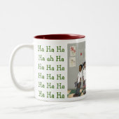 Tasse 2 Couleurs enfants dans la ligne regard à cela (Gauche)