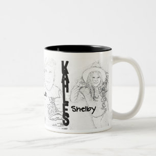 Tasse 2 Couleurs Enfants de bande dessinée