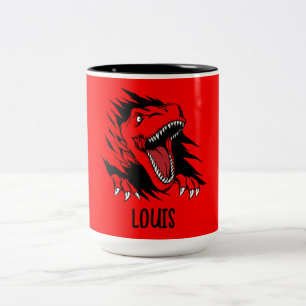 Tasse 2 Couleurs Enfants dinosaures