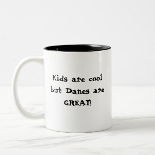 Tasse 2 Couleurs Enfants frais, grands Danois