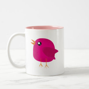Tasse 2 Couleurs Enfants mignonette birdy
