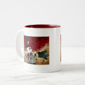 Tasse 2 Couleurs Énigme folle (Devant gauche)