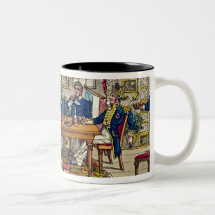 Tasse 2 Couleurs Énoncez le cabine, la sortie de Newcome après