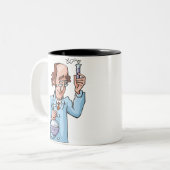 Tasse 2 Couleurs Enseignant en chimie (Devant gauche)