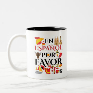 Tasse 2 Couleurs Enseignant Espagnol En Espanol Por Favoriser