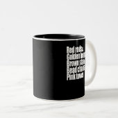 Tasse 2 Couleurs Enseignant Montessori (Devant droit)