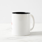 Tasse 2 Couleurs enseignement de batterie (Devant droit)
