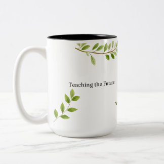 Tasse 2 Couleurs Enseignement personnalisé pour l'avenir de l'ensei