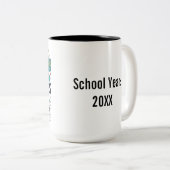 Tasse 2 Couleurs Enseigner les compétences de vie et construire des (Devant droit)