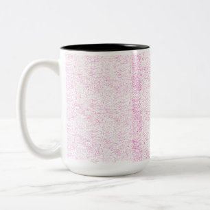 Tasse 2 Couleurs Ensemble de dossiers abstraits roses pour le burea