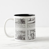 Tasse 2 Couleurs Ensemble de representation de cartes de jeu (Gauche)
