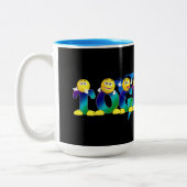 Tasse 2 Couleurs Ensemble Émojis (Gauche)