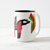 Tasse 2 Couleurs Ensemble Fox Autumn (Devant droit)